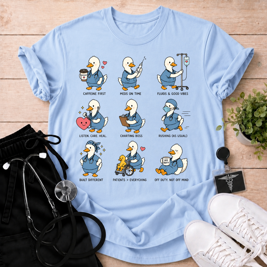 Life of a Nurse Goose T-Shirt