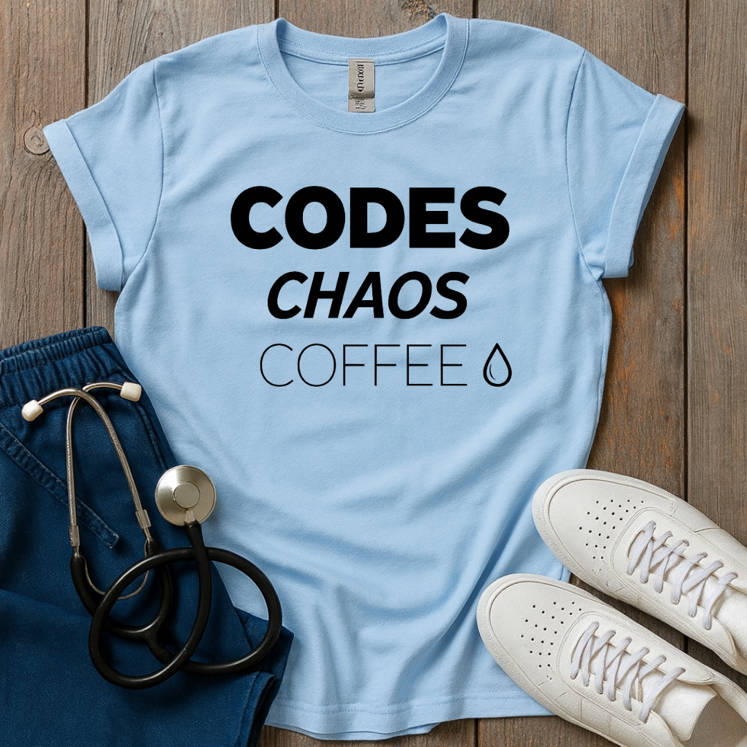 Codes Chaos Coffee T-Shirt