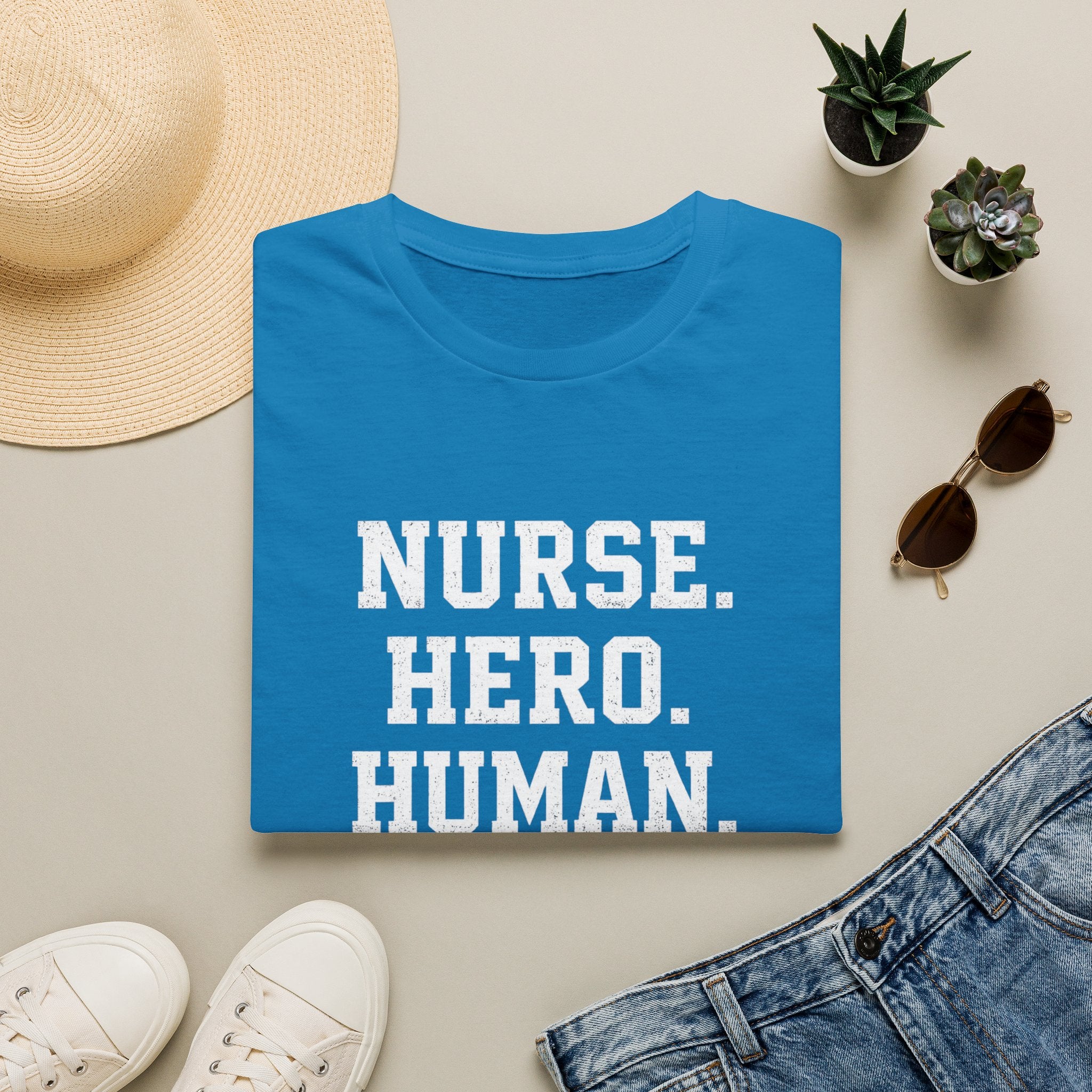 Nurse Hero Human T-Shirt