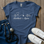 Heartbeat Of A Nurse T-Shirt