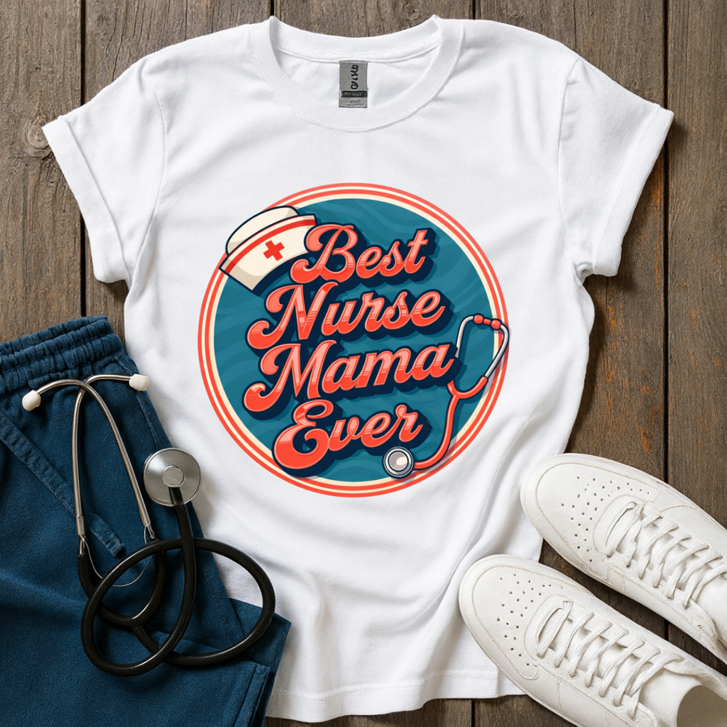 Best Nurse Mama T-Shirt