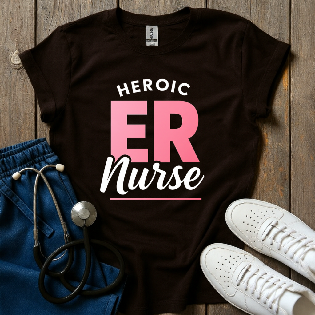 Heroic ER Nurse T-Shirt