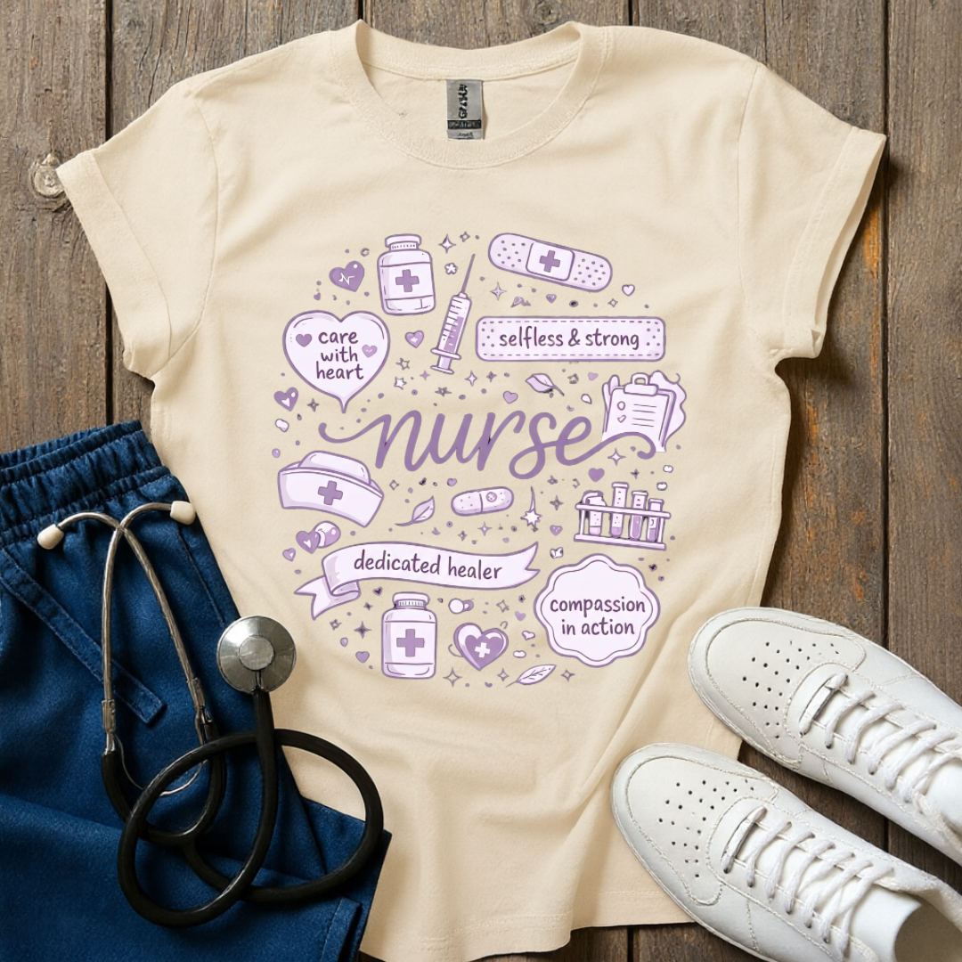 Purple Scatter T-Shirt