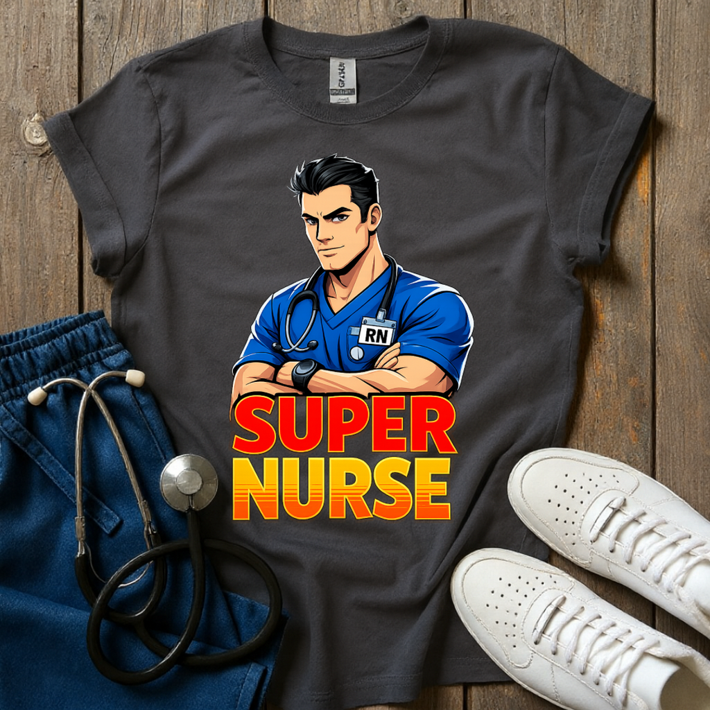 Male Super Nurse T-Shirt