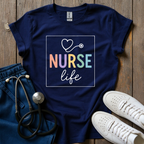 Nurse Life Frame T-Shirt