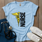 Golden Nurse Symbol T-Shirt