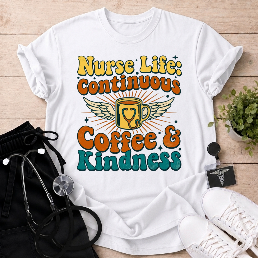 Continuous Coffee and Kindness T-Shirt