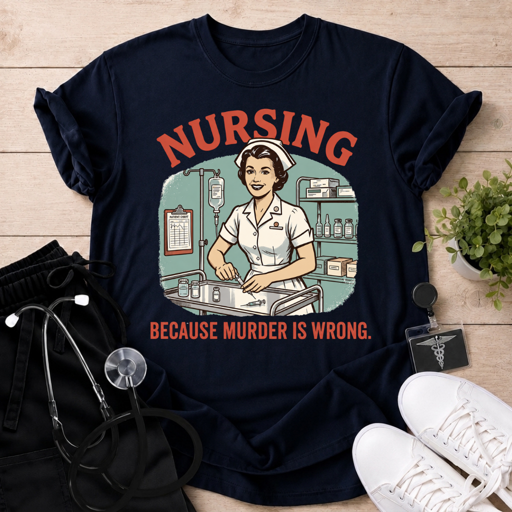 Because Murder Is Wrong T-Shirt