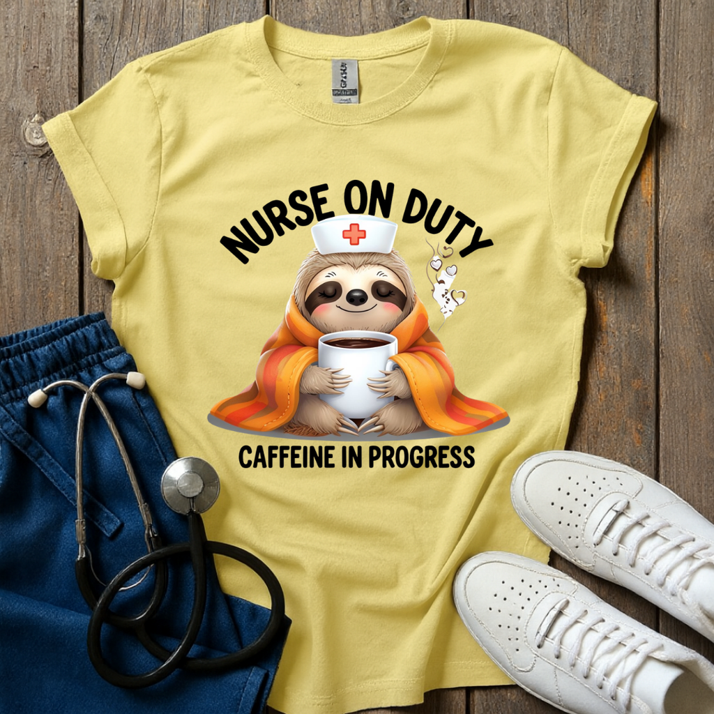 Caffeine In Progress T-Shirt