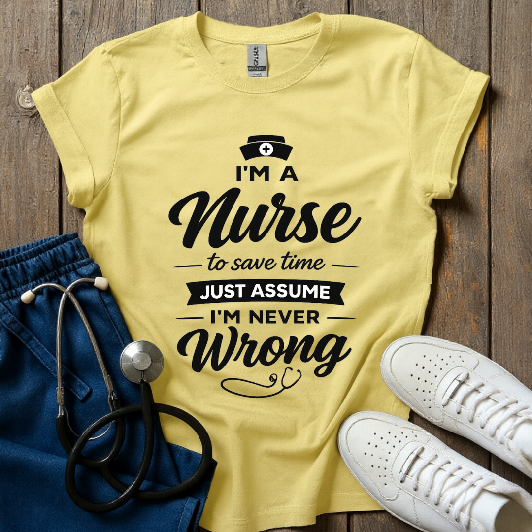 I'm Never Wrong T-Shirt