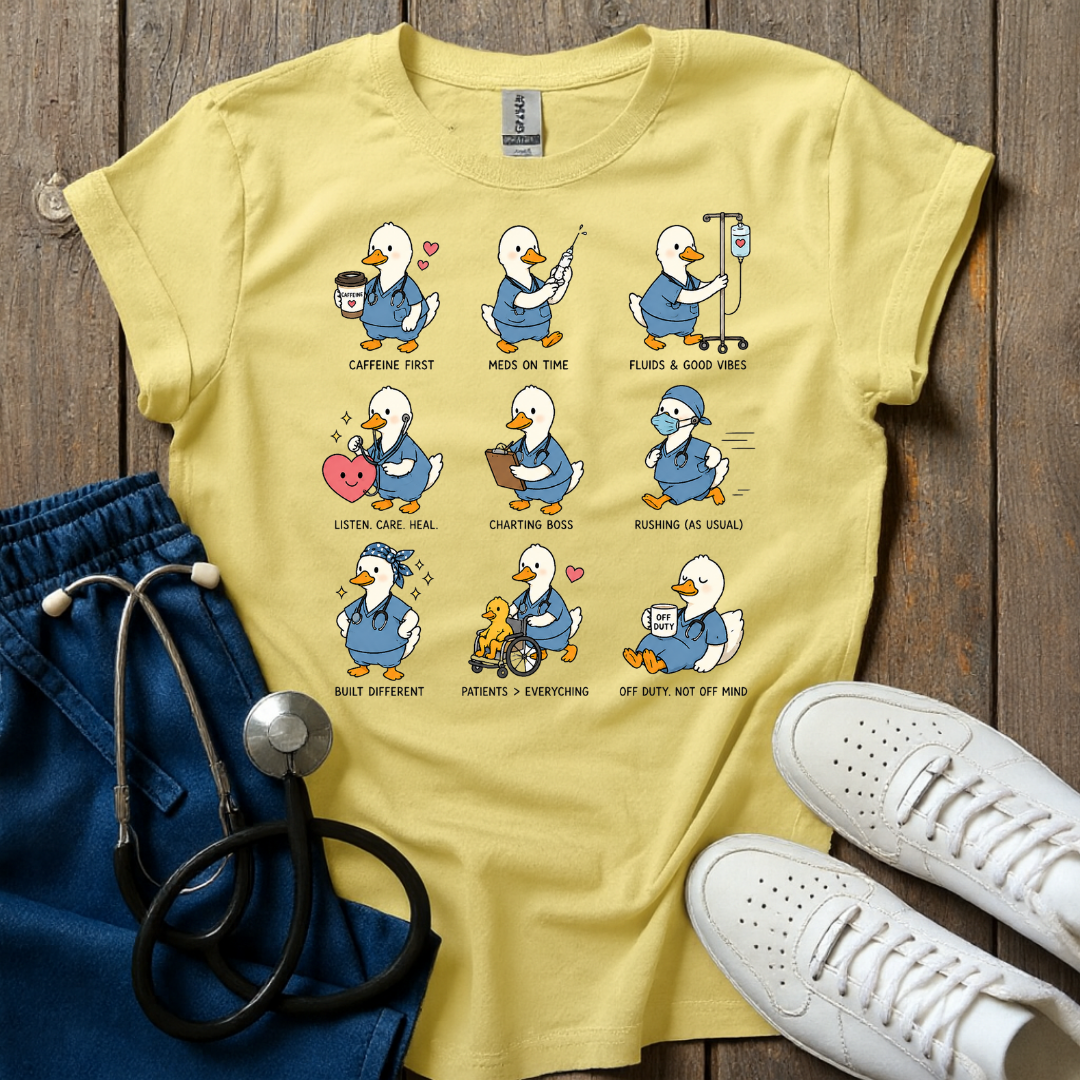 Life of a Nurse Goose T-Shirt