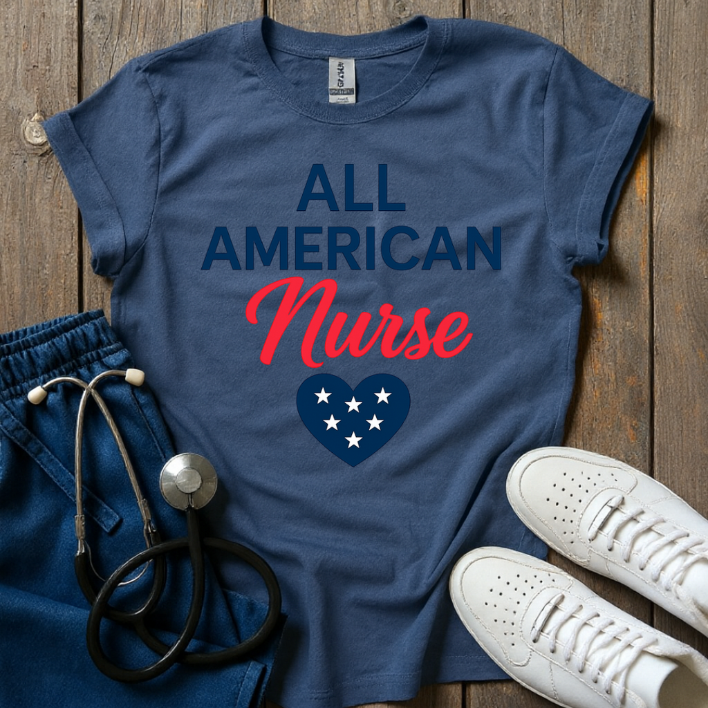 All American Nurse T-Shirt