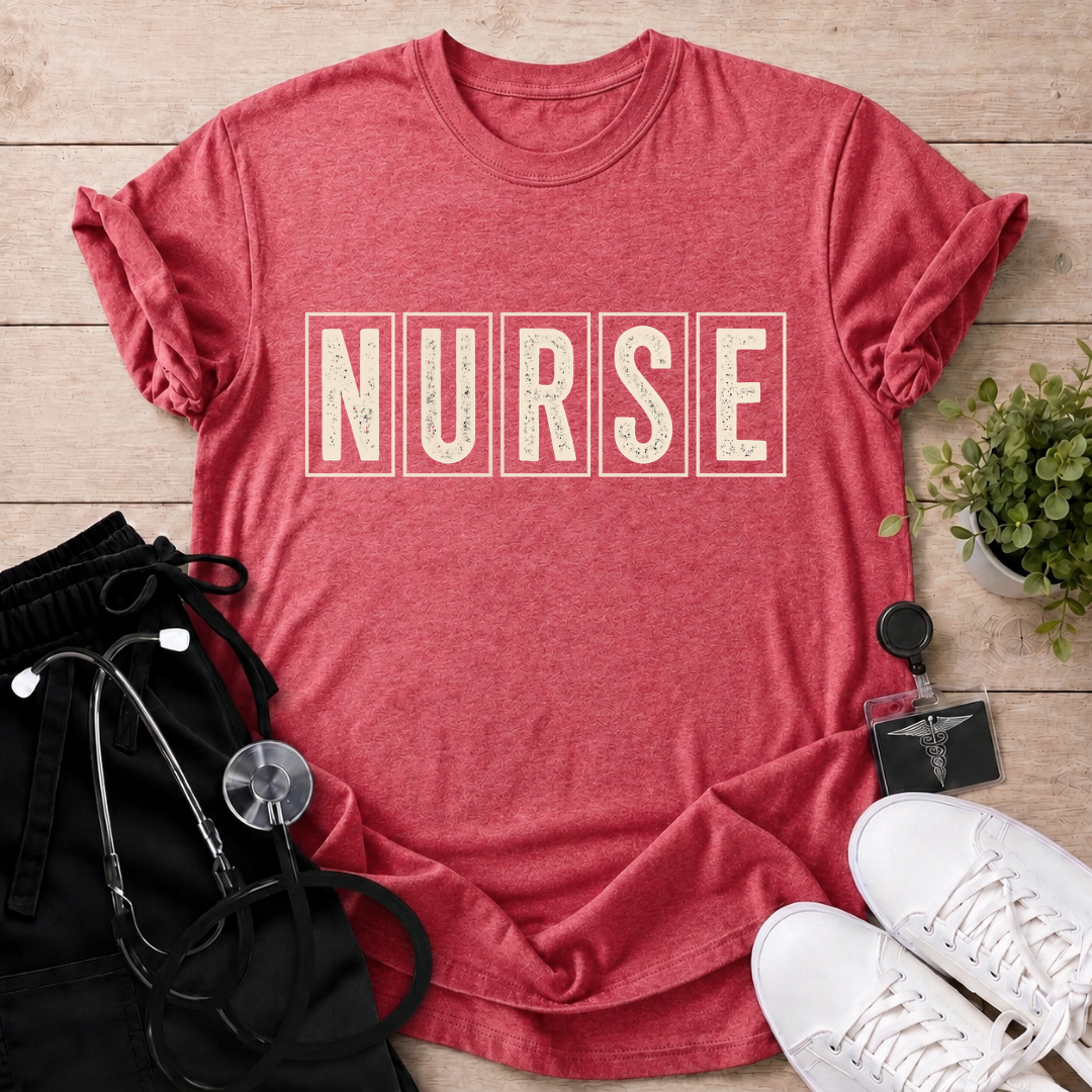 NURSE Grid T-Shirt