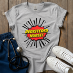Comic Registered Nurse T-Shirt