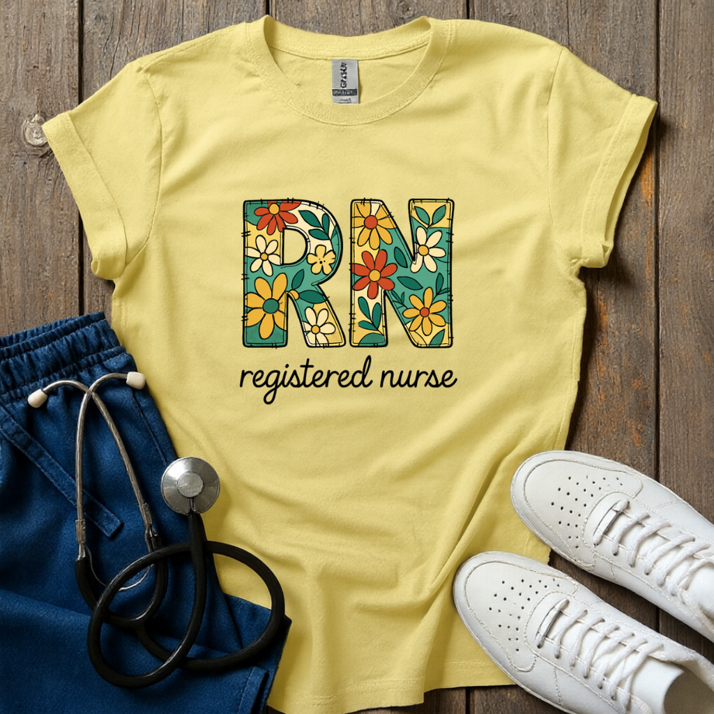 Daisy Patch RN T-Shirt
