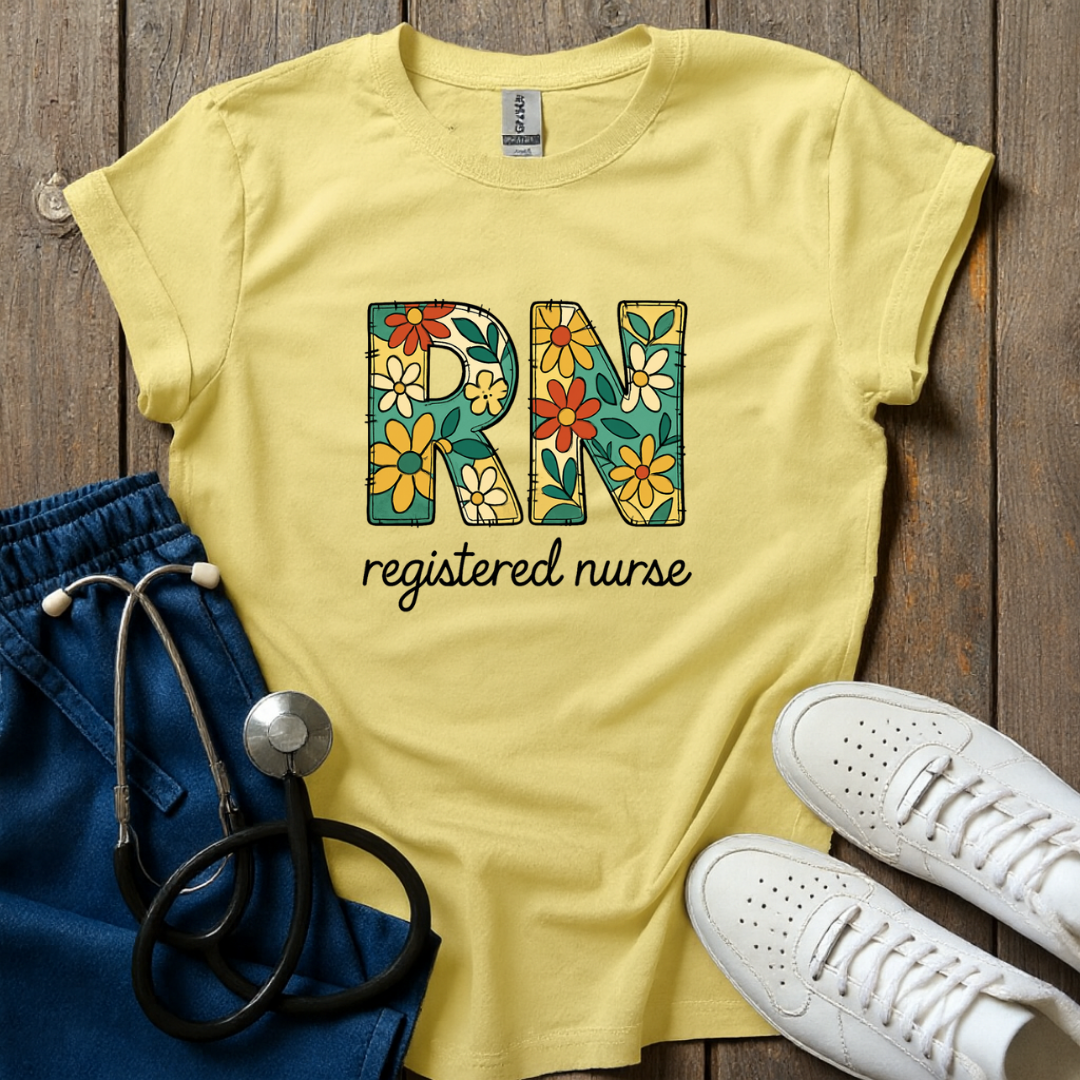 Daisy Patch RN T-Shirt
