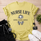 Nurse Life Repeat T-Shirt