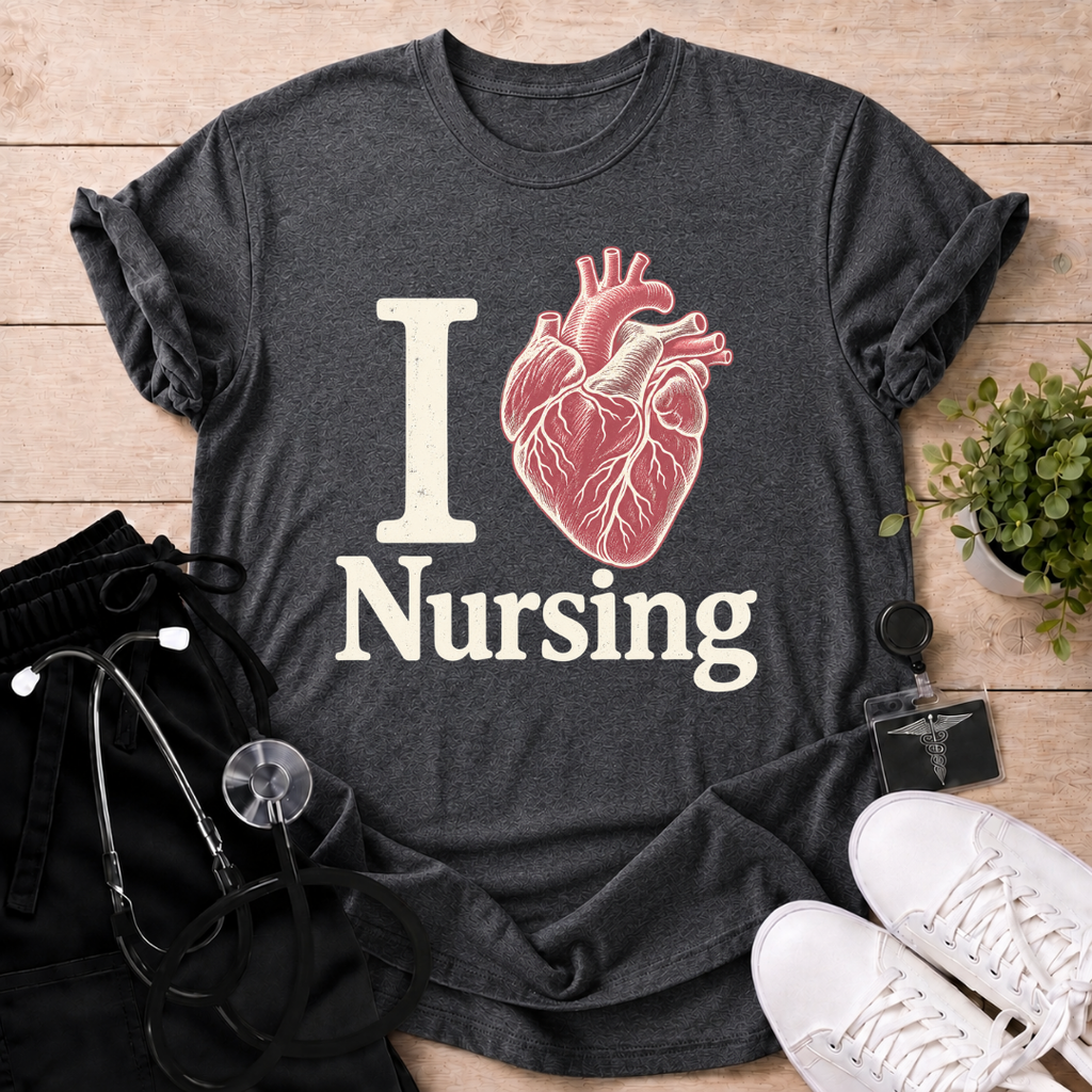 I Heart Nursing T-Shirt