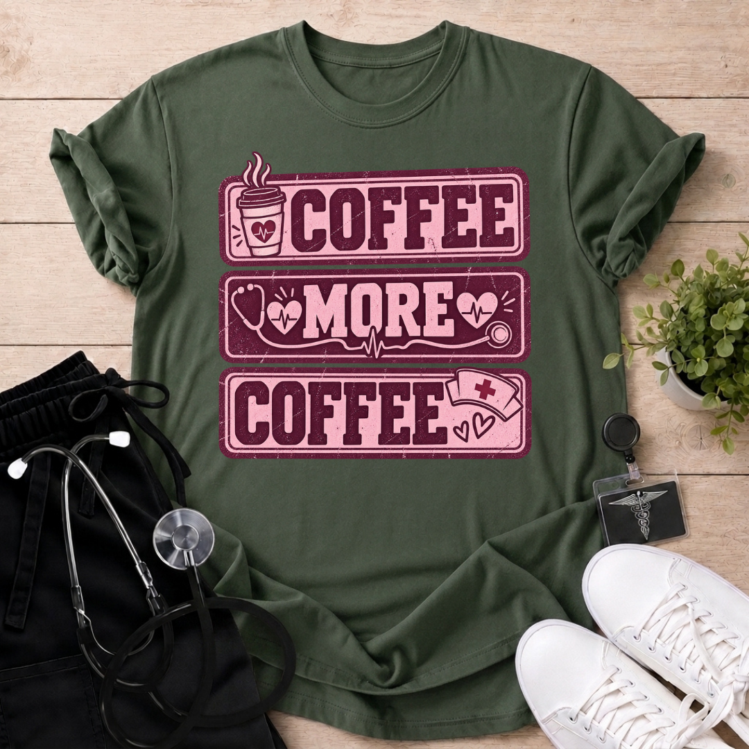 Coffee More Coffee T-Shirt