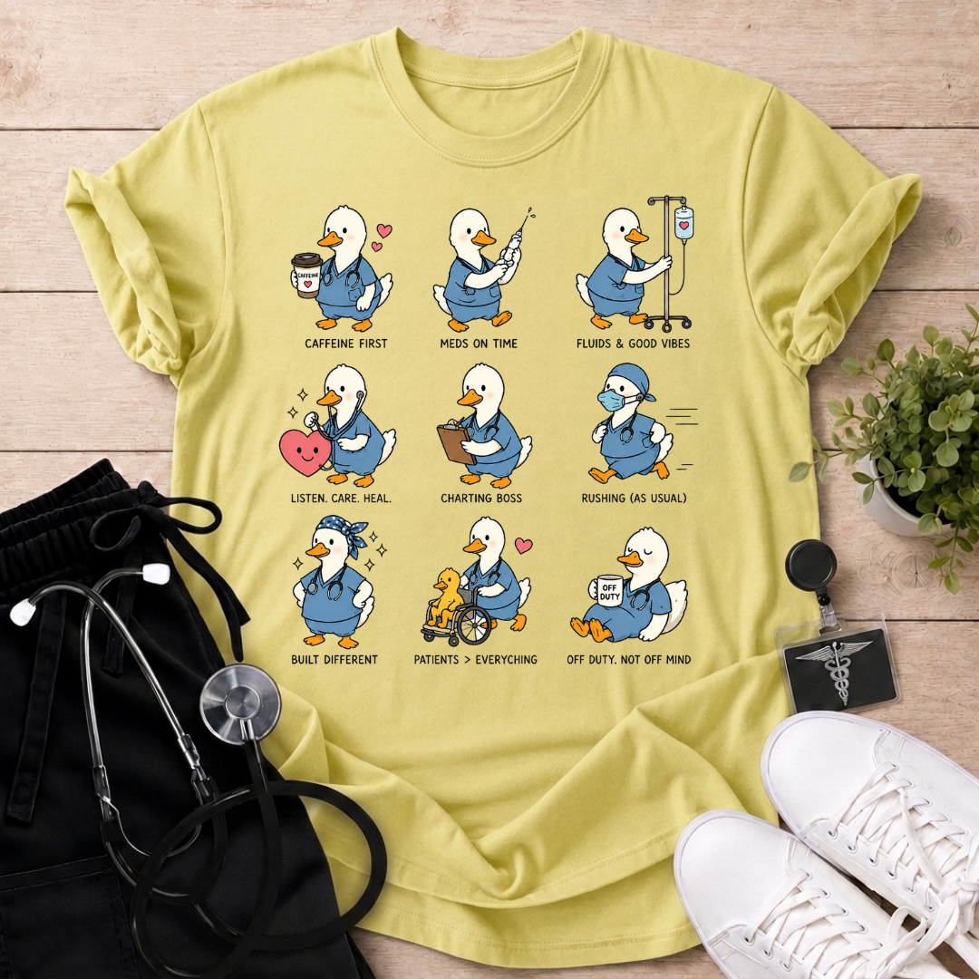 Life of a Nurse Goose T-Shirt