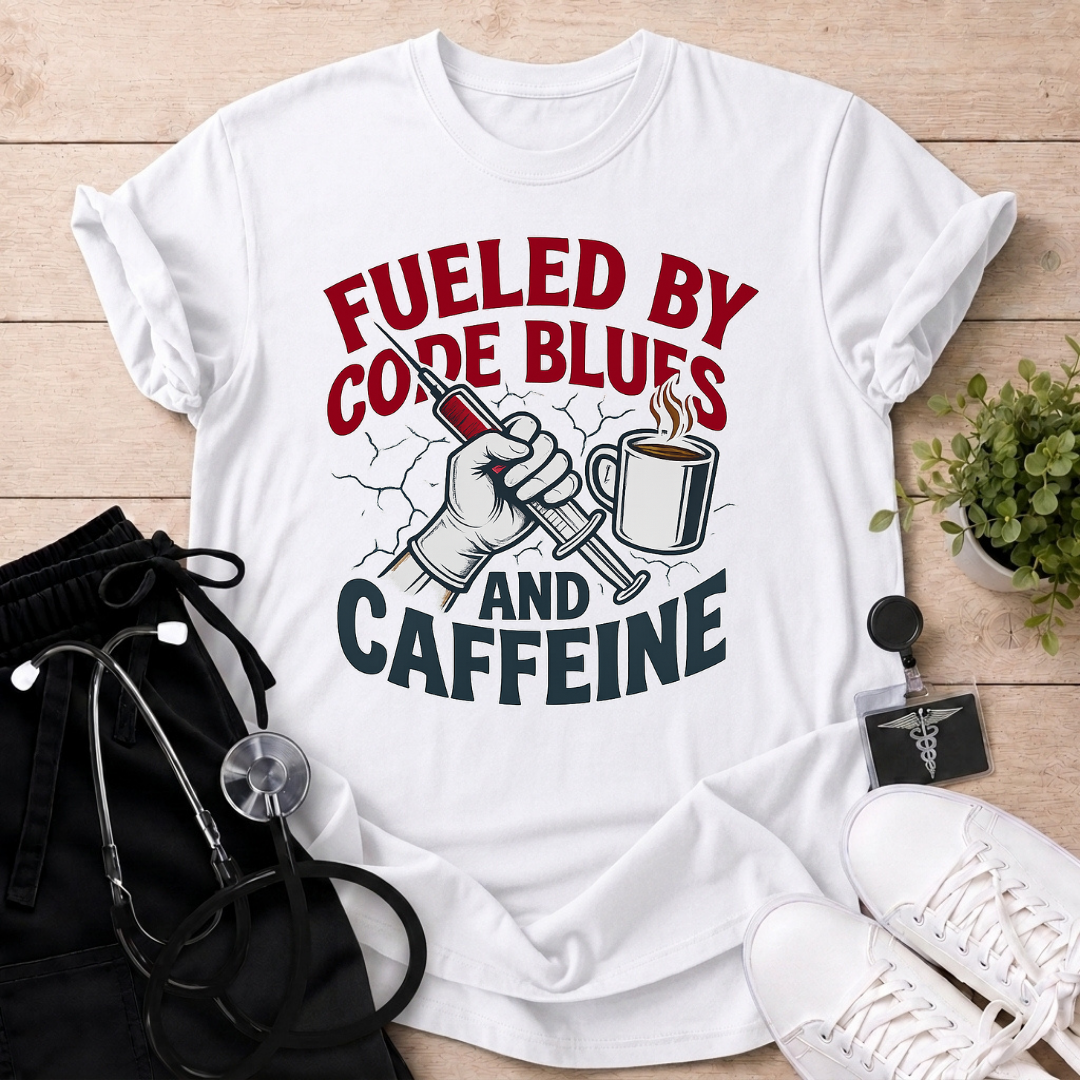 Fueled By Code Blues T-Shirt