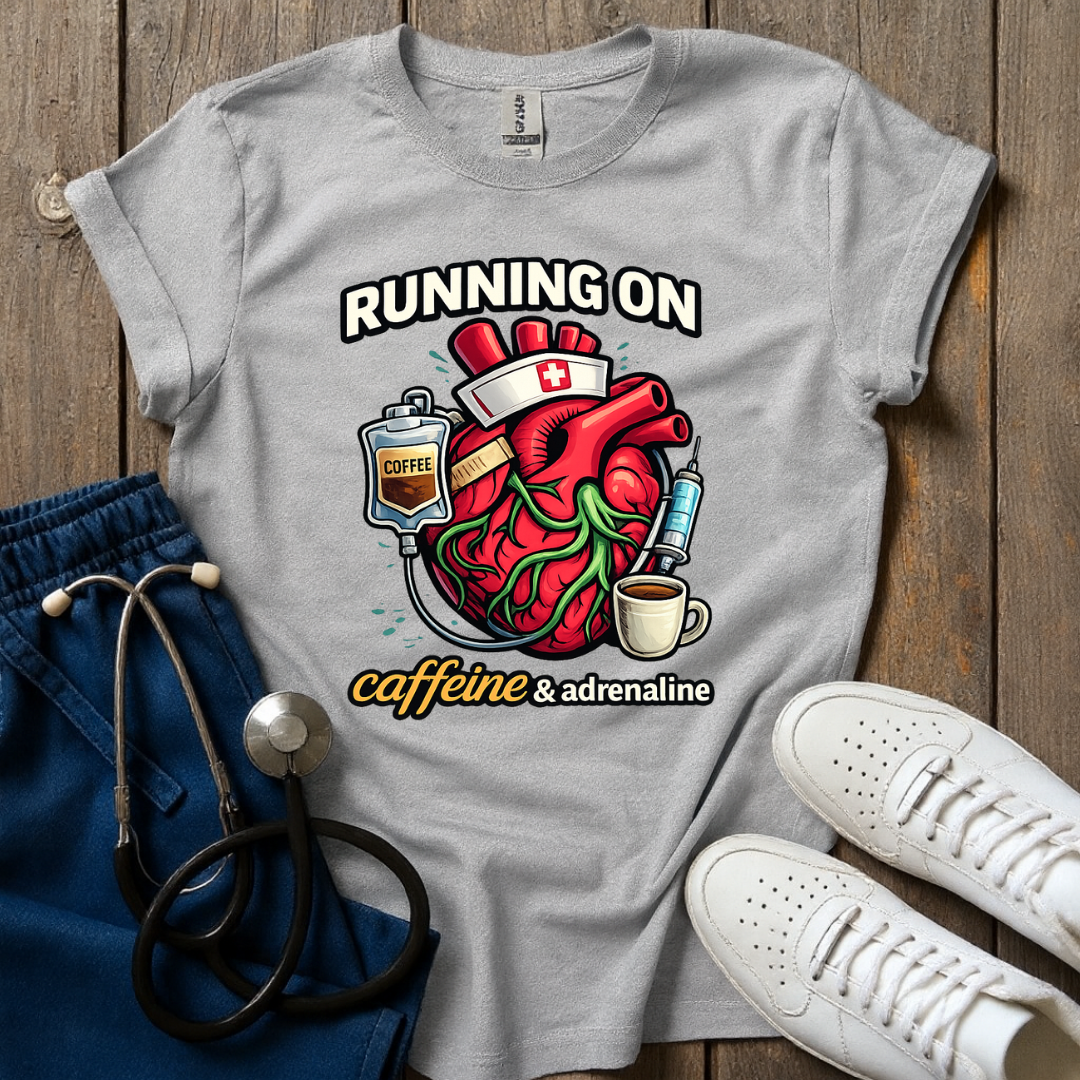 Caffeine And Adrenaline T-Shirt