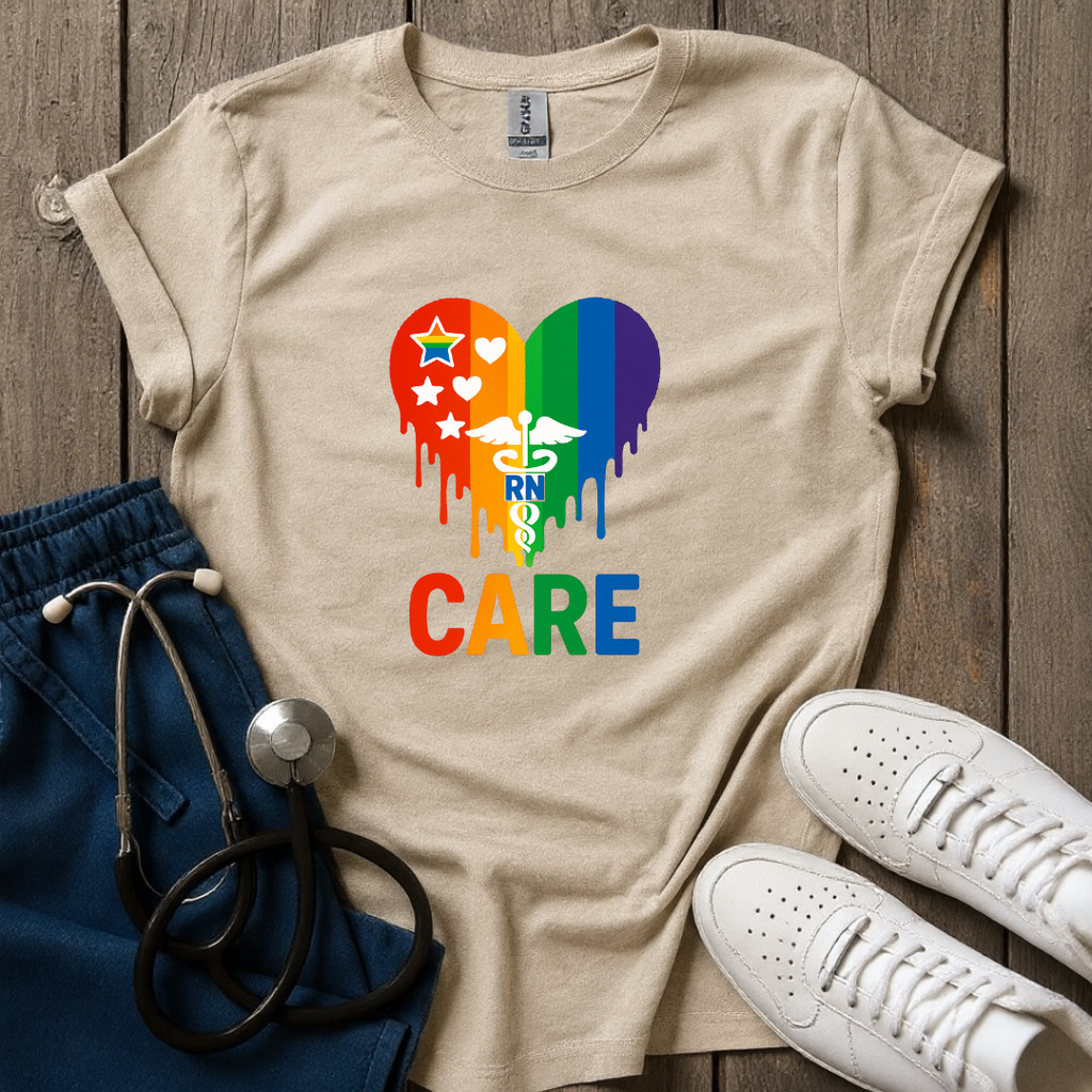 Pride Heart RN T-Shirt