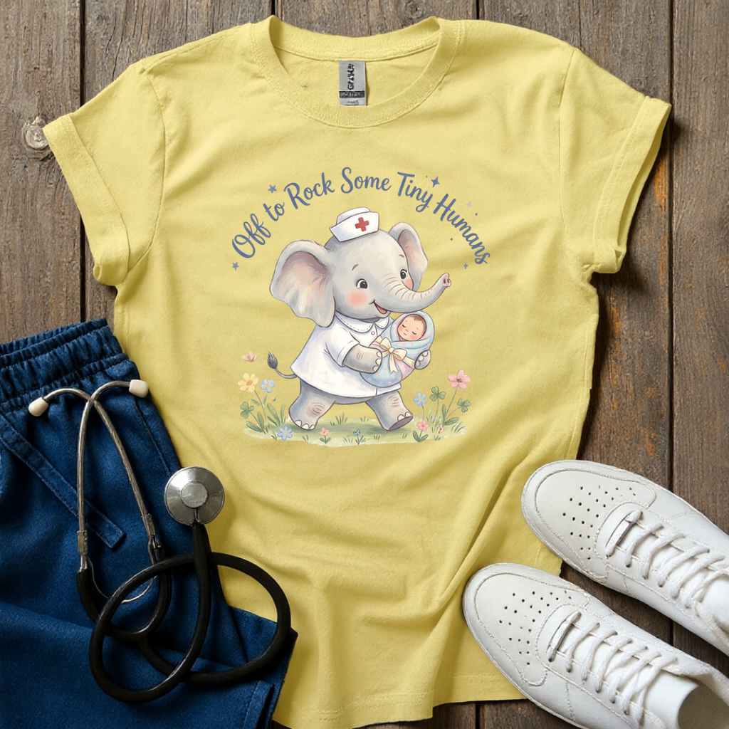 Off To Rock Tiny Humans T-Shirt