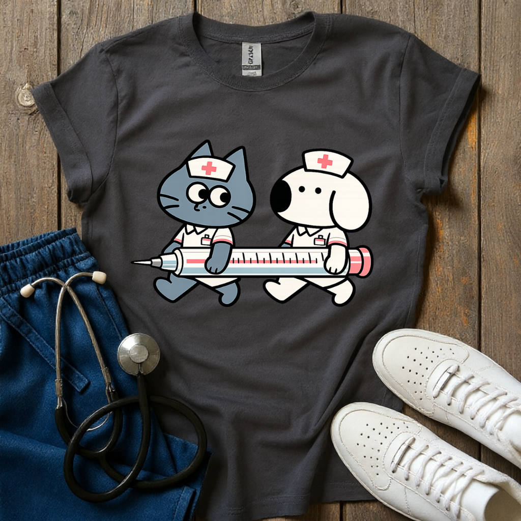 Cat And Dog T-Shirt