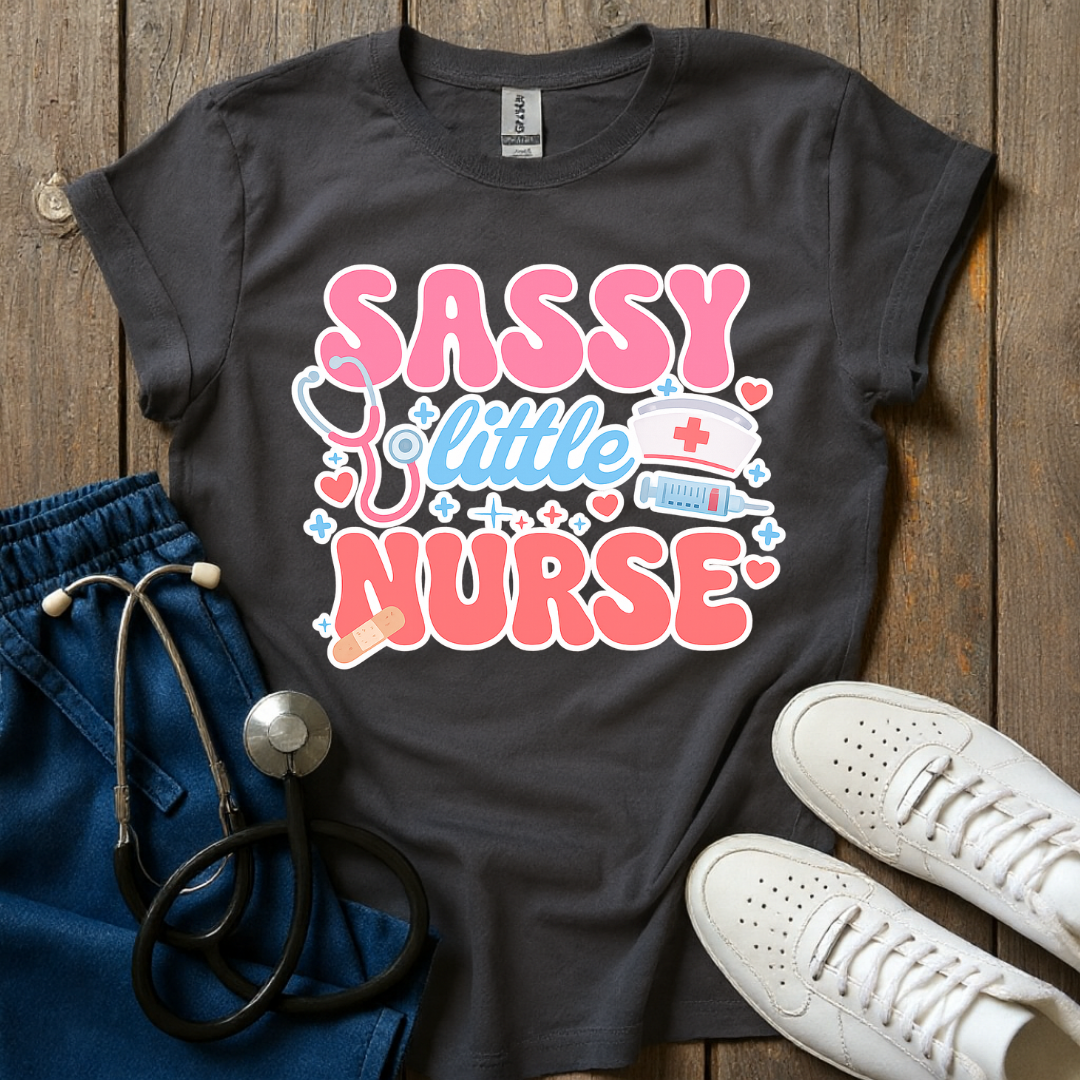 Sassy Little Nurse T-Shirt