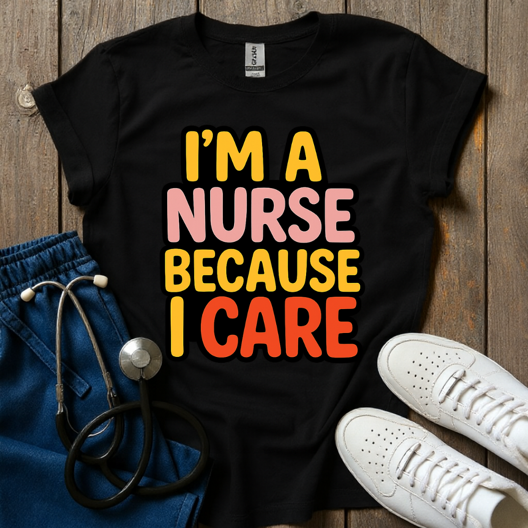 Because I Care T-Shirt