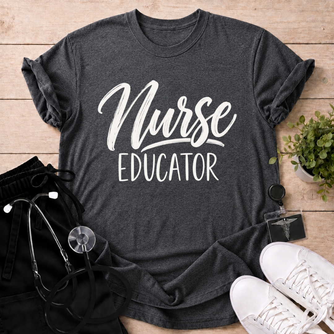 Script Nurse Educator T‑Shirt