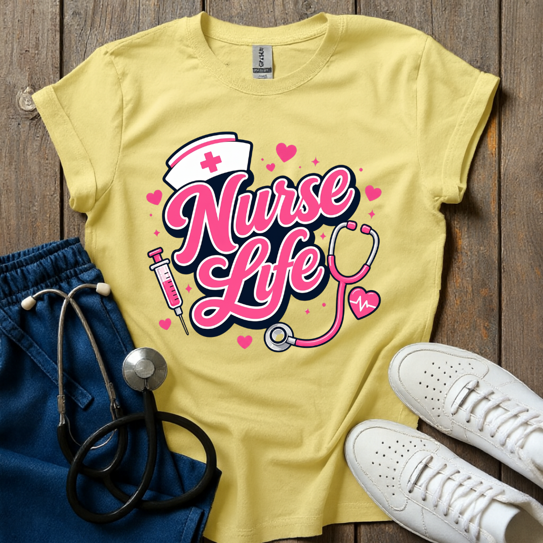 Nurse Life, Best Life T-Shirt