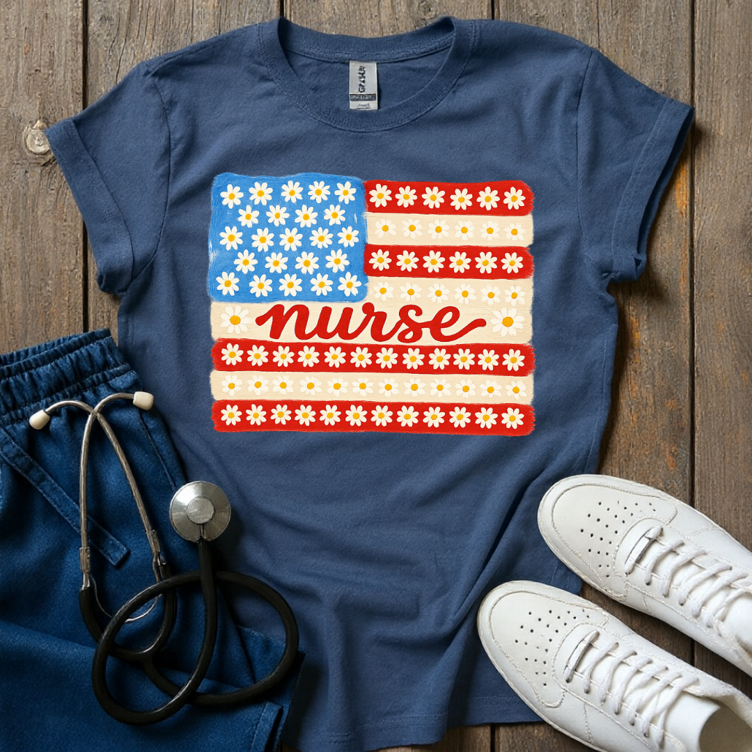 Daisy Nurse USA T-Shirt
