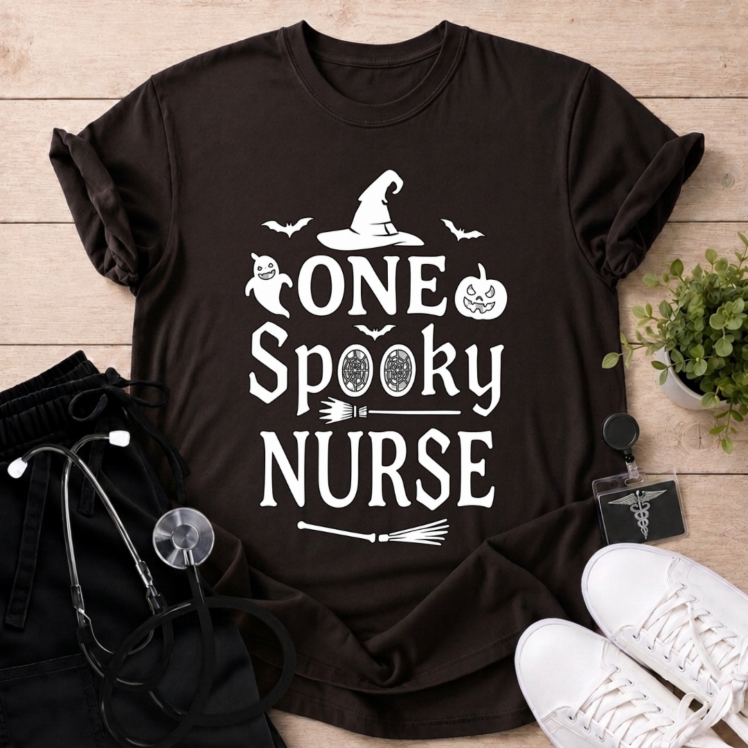 One Spooky Nurse T-Shirt