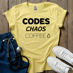 Codes Chaos Coffee T-Shirt