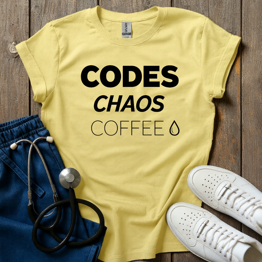 Codes Chaos Coffee T-Shirt