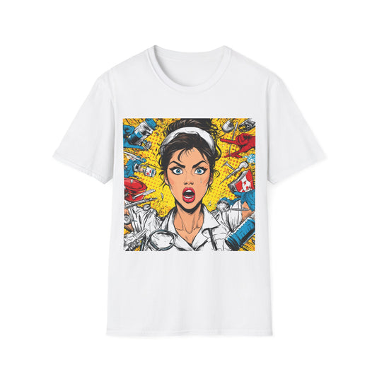 Nurse Pop Art T-Shirt
