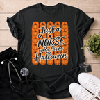 Nurse Who Loves Halloween T-Shirt