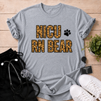 NICU RN Bear T-Shirt