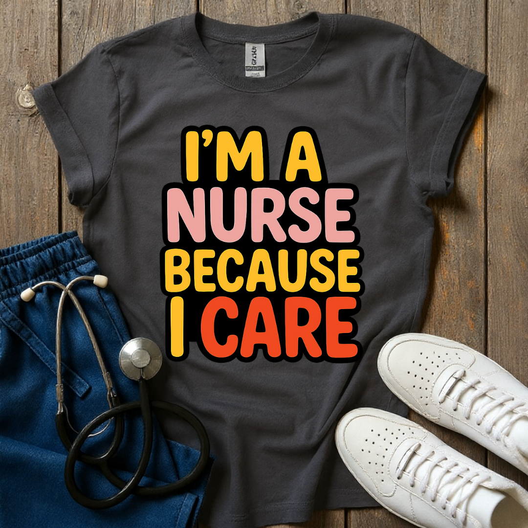 Because I Care T-Shirt