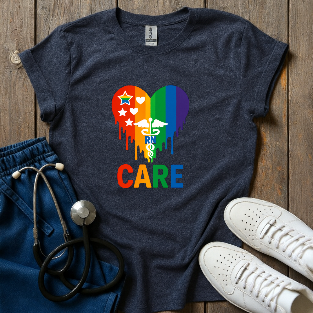 Pride Heart RN T-Shirt