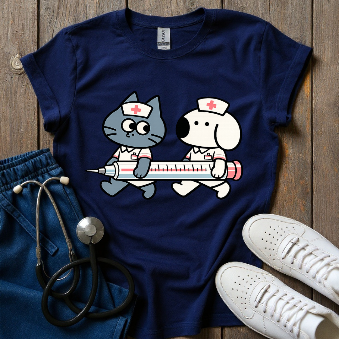 Cat And Dog T-Shirt