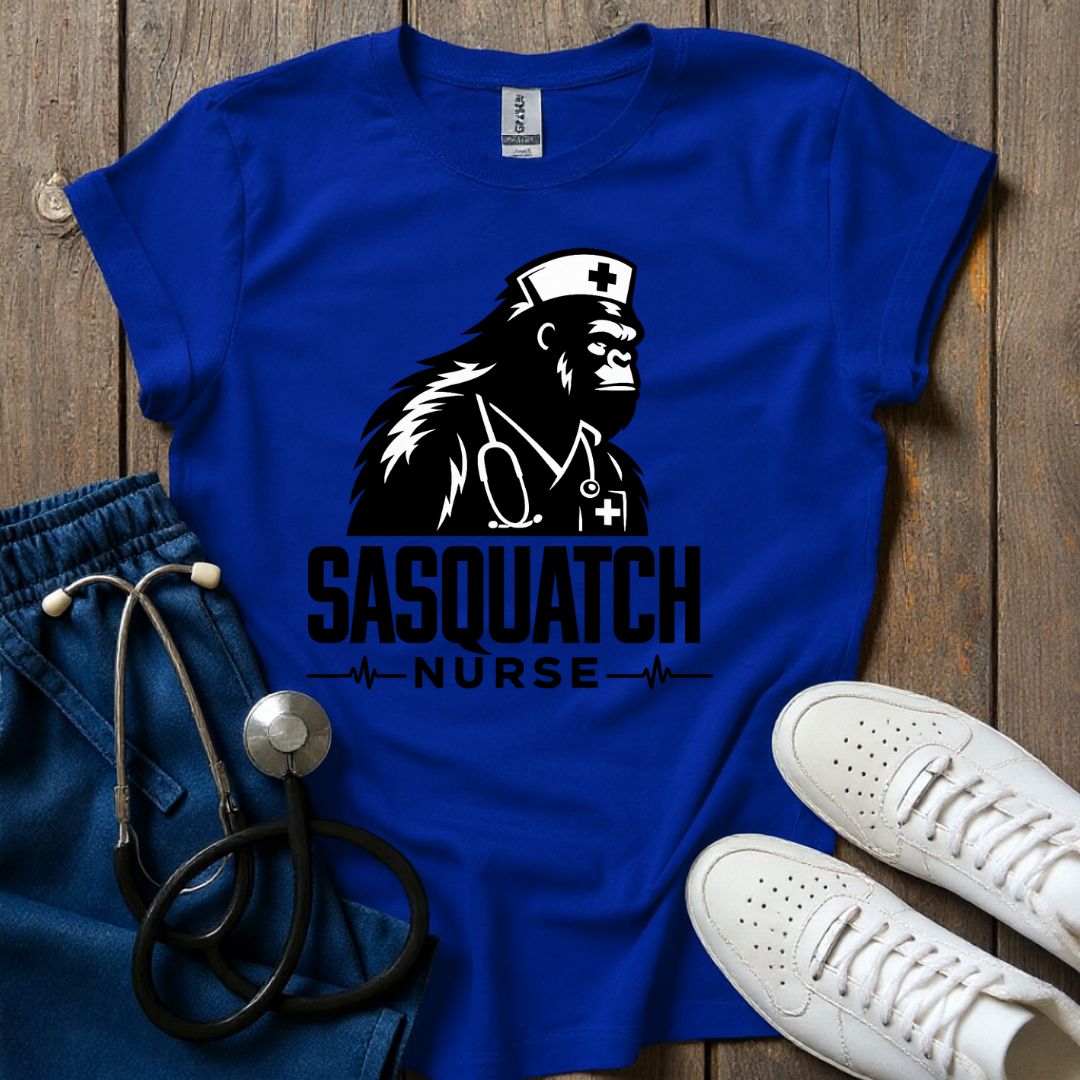 Sasquatch Nurse T-Shirt