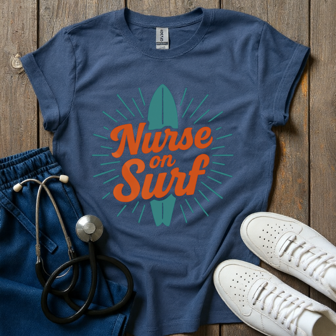 Nurse on Surf T-Shirt
