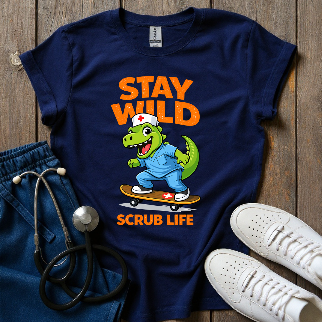 Dino Nurse Wild T-Shirt
