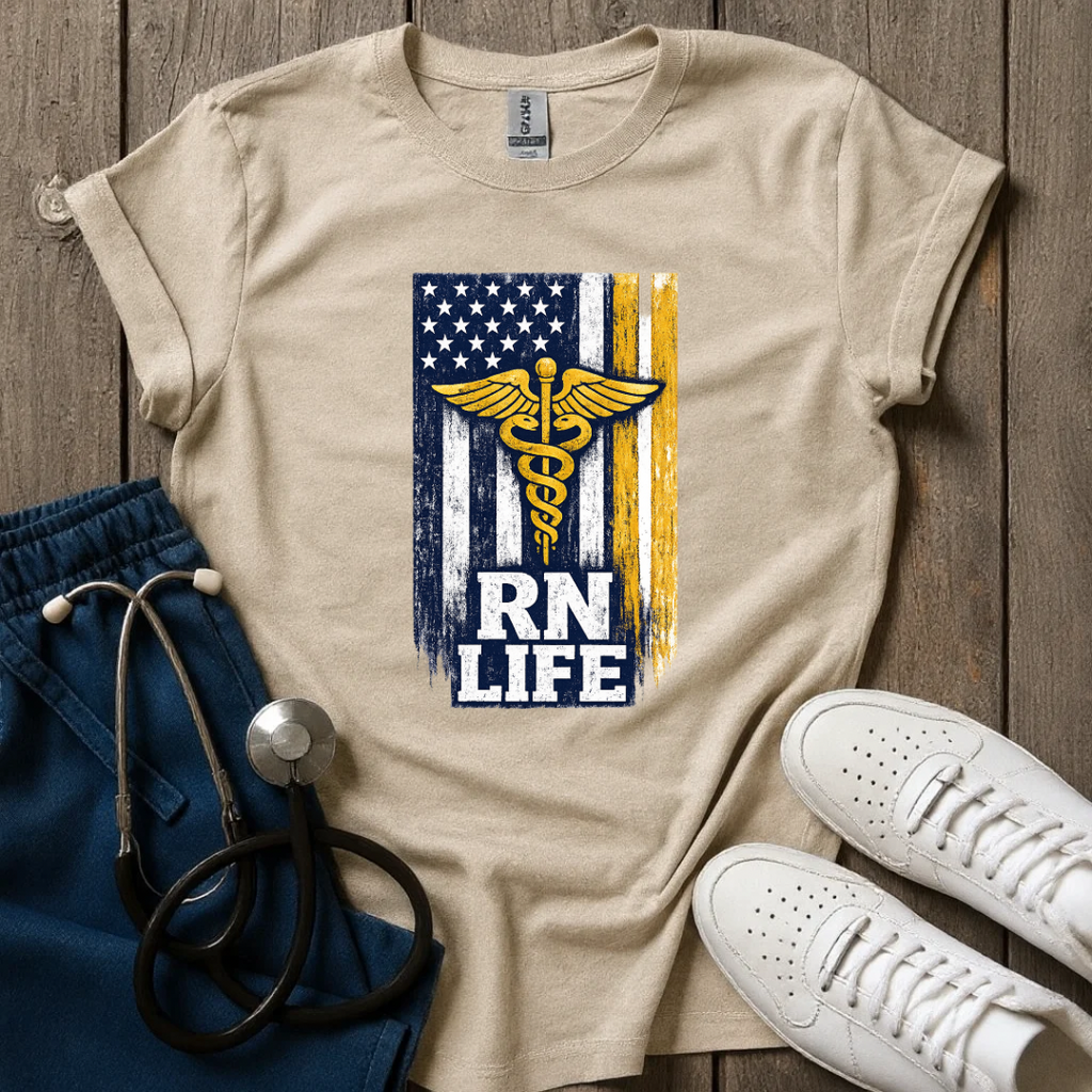 RN Life Flag T-Shirt
