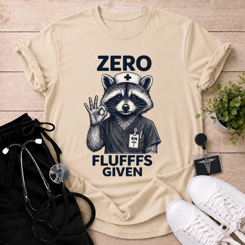Zero Fluffs Given T-Shirt