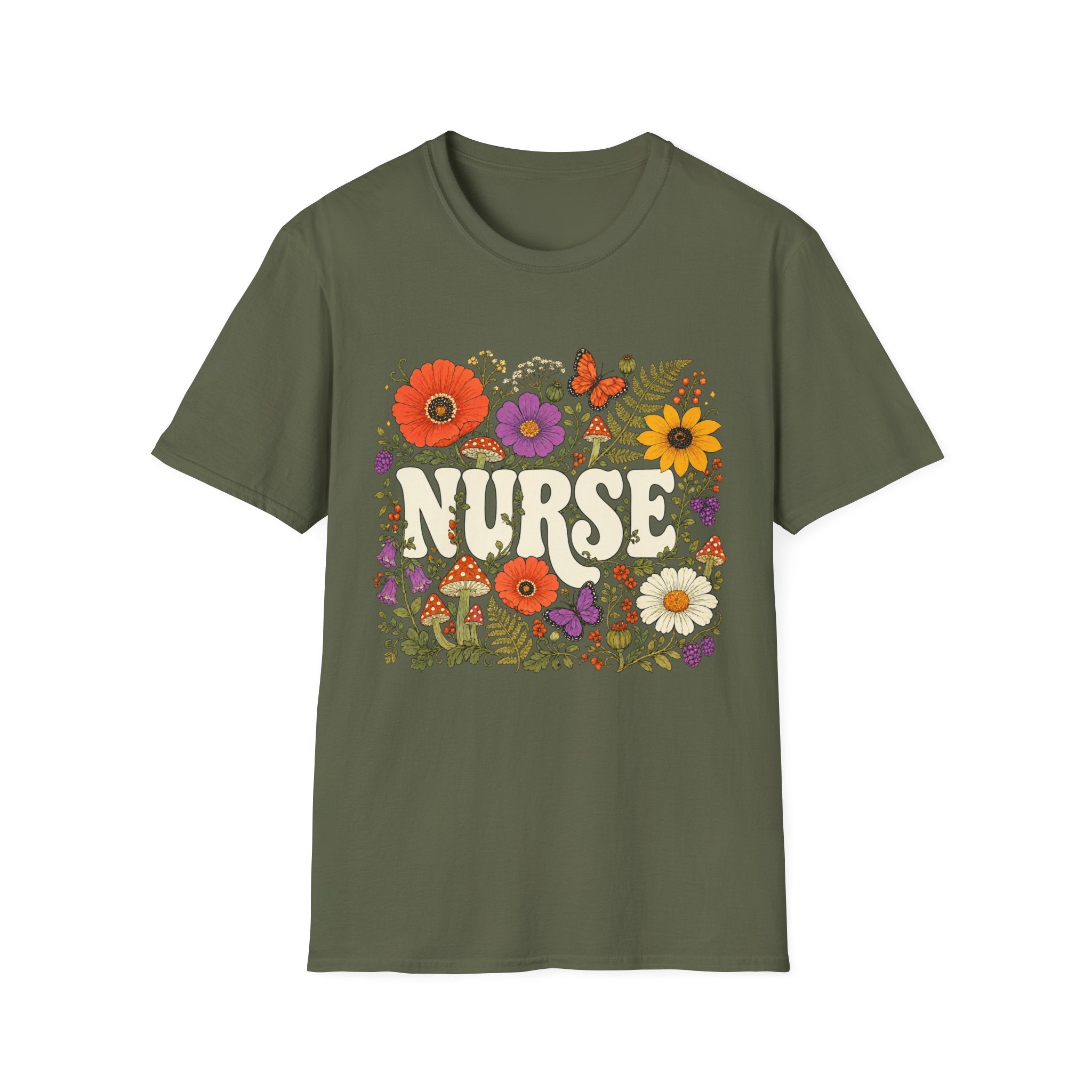 Botanical Nurse T-Shirt