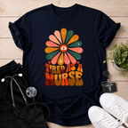 Tired As A Nurse Retro T-Shirt